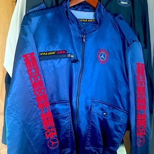 Vintage Mercedes Benz bomber jacket